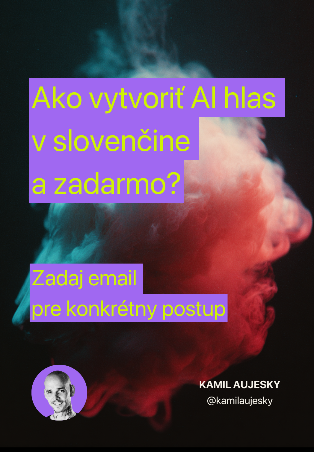 Návod ako vytvoriť AI hlas zadarmo aj v slovenčine