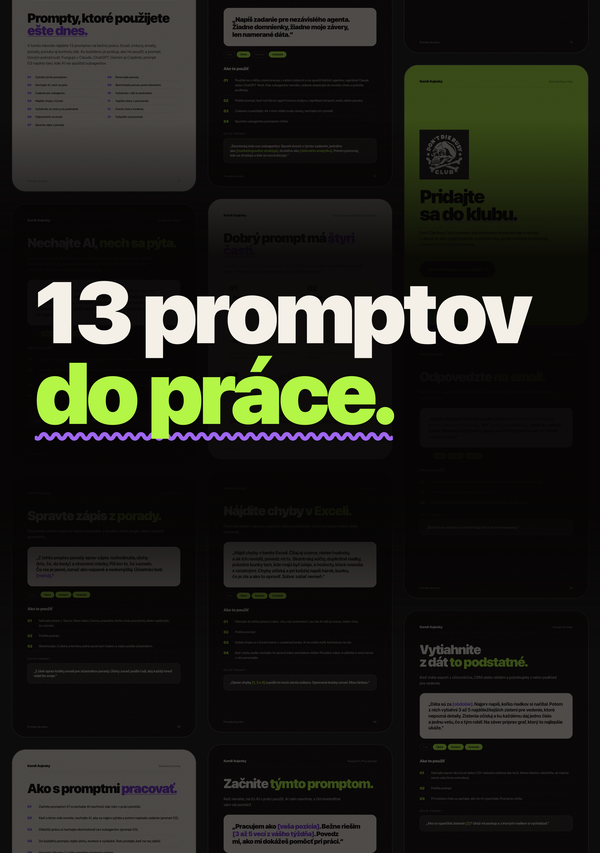 Získaj top AI prompty pre prácu: